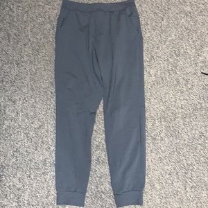 LULULEMON GRAY SWEATPANT JOGGERS - MEDIUM